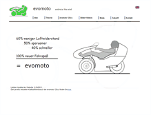 Tablet Screenshot of evomoto.de